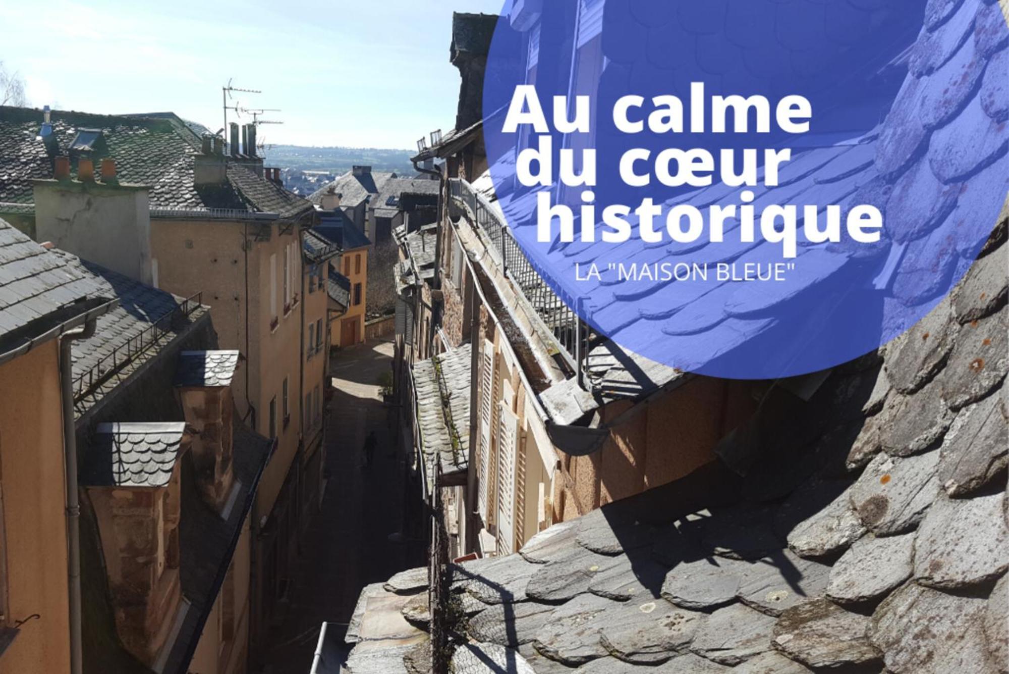 La Maison Bleue, Un Emplacement De Choix A Rodez Exterior photo