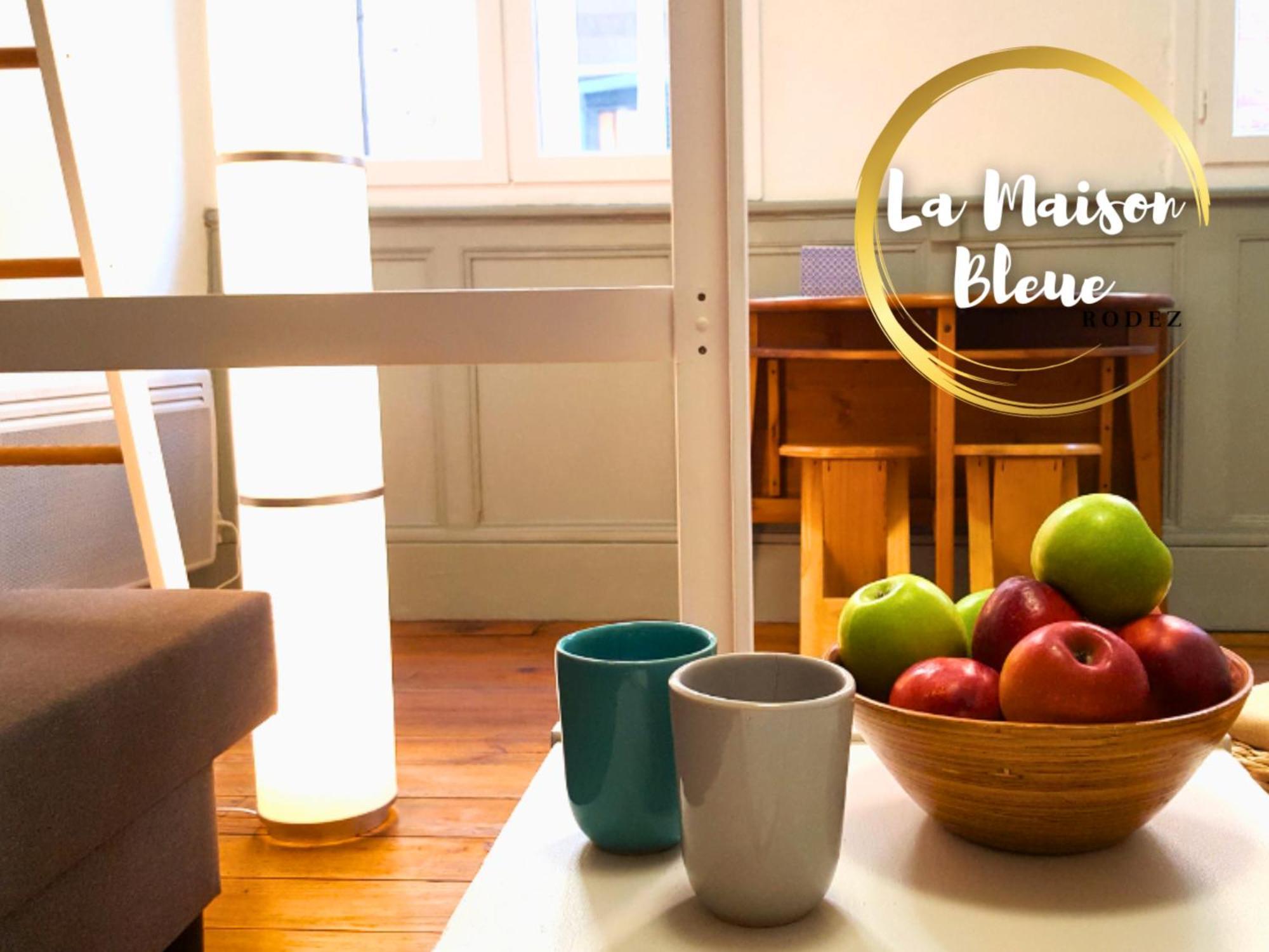 La Maison Bleue, Un Emplacement De Choix A Rodez Exterior photo